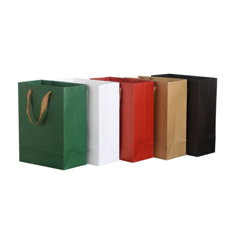 Picture of Small Crosswise Paper Bag with Rope Handle(180 x 140 x 80mm)