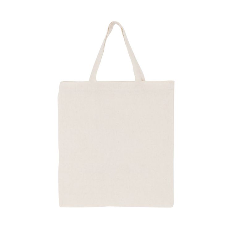 Picture of 170gsm Full Coloured Short Handle Calico Bag