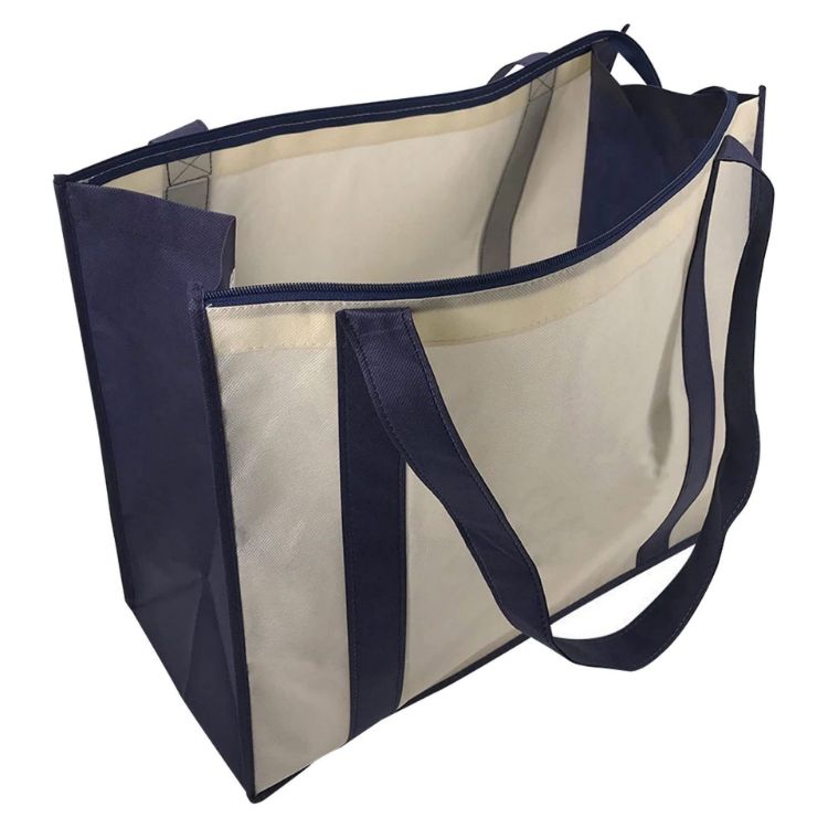 Picture of Non Woven Large Zipped Shopping Bag