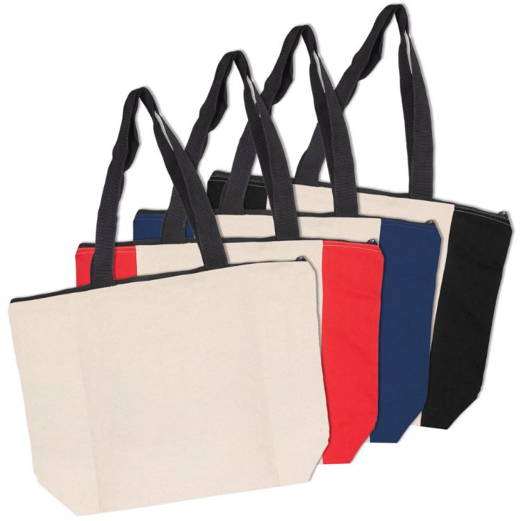 Picture of Calico Zip Shopper