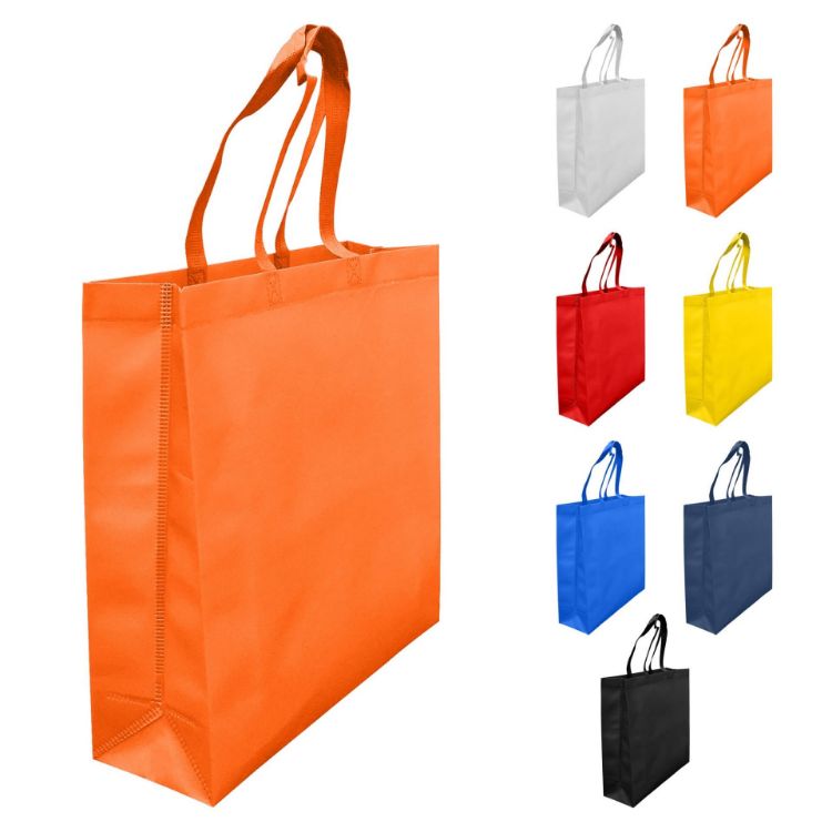 Picture of Laminated Non Woven Bag with Large Gusset