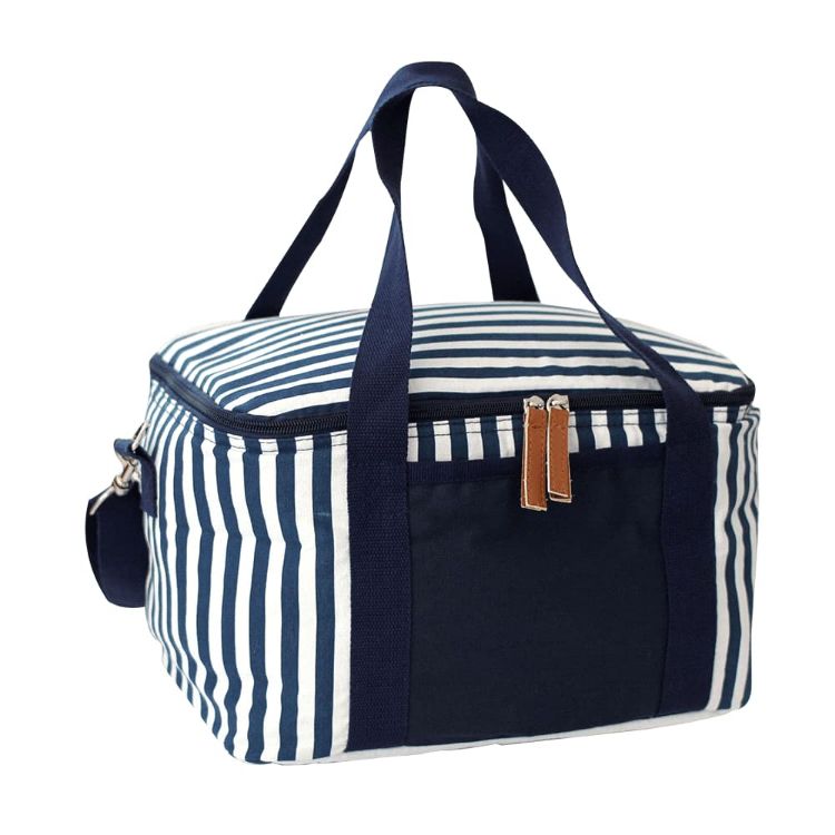 Picture of Striped Cotton Canvas Cooler 16L