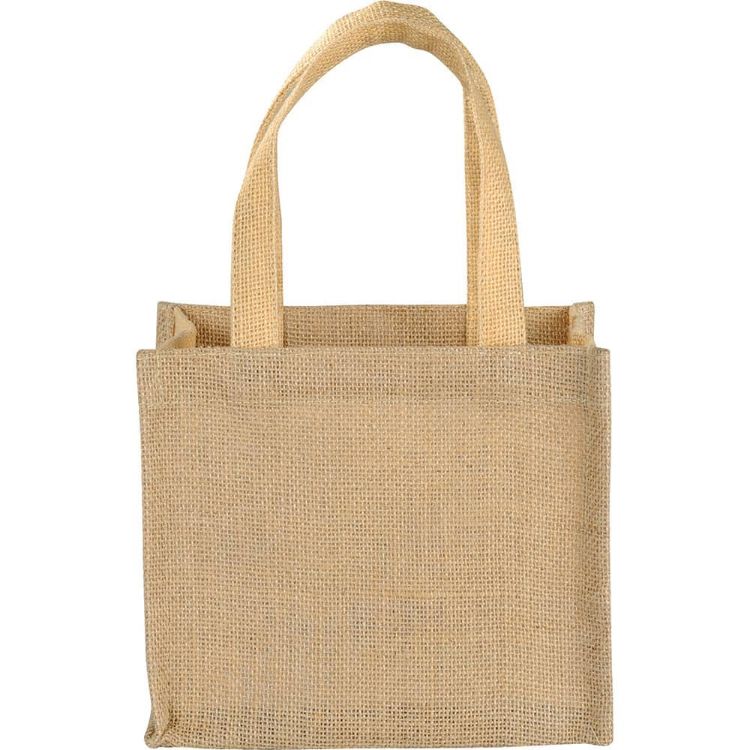 Picture of Mini Jute Gift Tote 5L