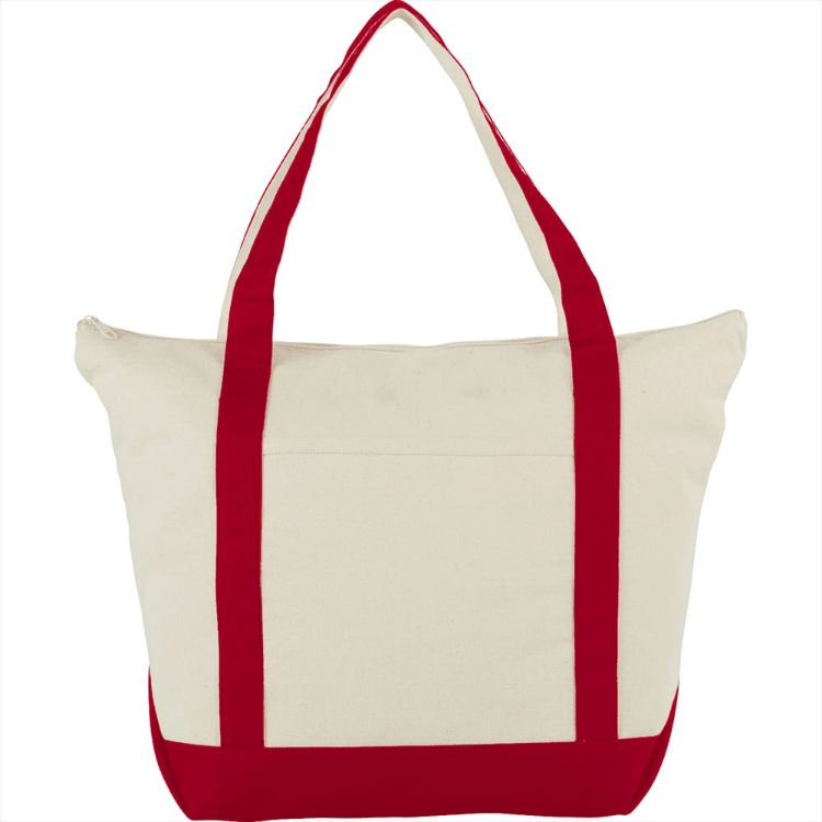 Picture of Zippered Cotton Tote 37L