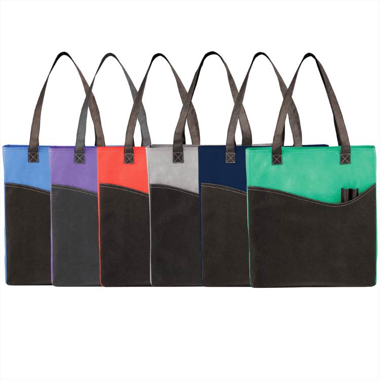 Picture of Rivers Pocket Non-Woven Convention Tote