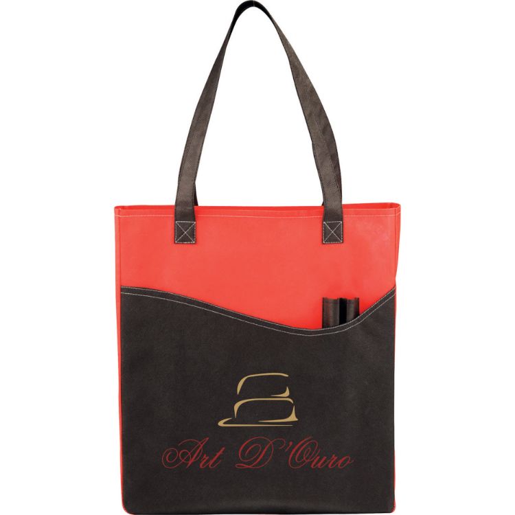 Picture of Rivers Pocket Non-Woven Convention Tote