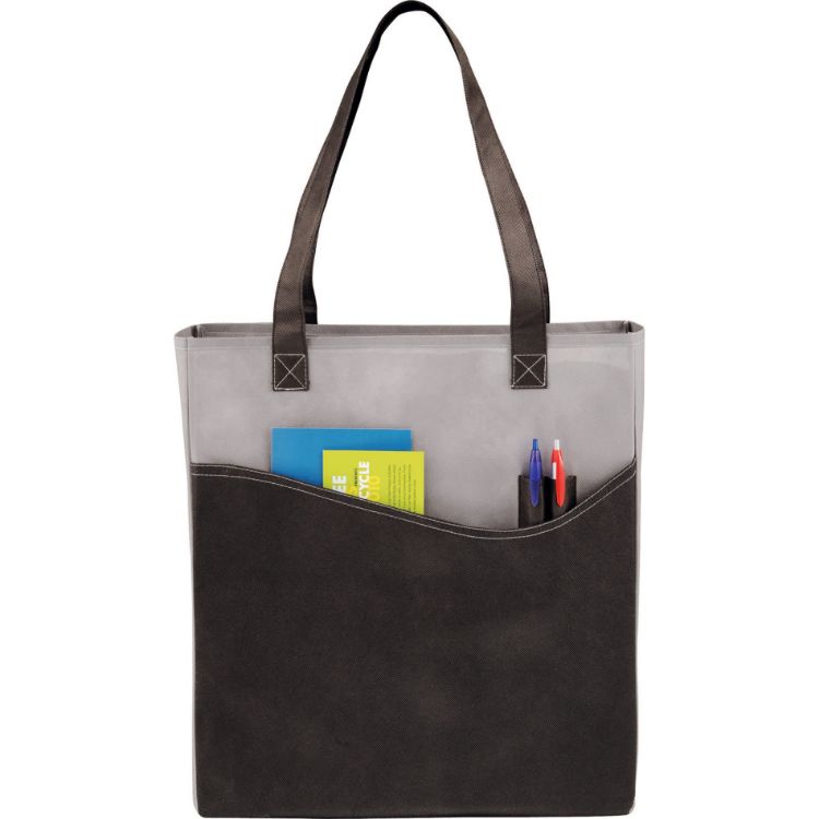 Picture of Rivers Pocket Non-Woven Convention Tote