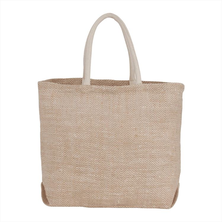 Picture of Herringbone Jute Tote